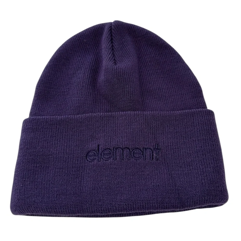 Element Beanie Grape Purple Embroidered Logo Dusk 3.0 NWT Men’s or Women’s